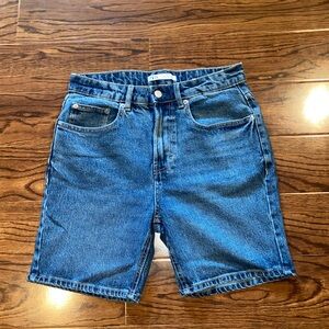 Zara denim 1987 jean shorts